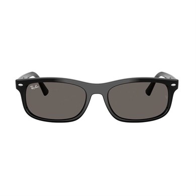 Ray-Ban RB 2224 901B1 57 Unisex Dikdörtgen Siyah Kemik Güneş Gözlüğü