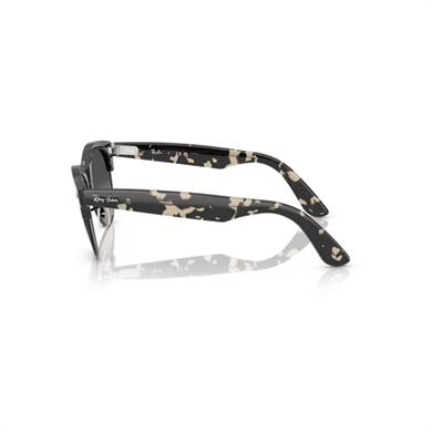 Ray-Ban RB 2341 143371 54 Clubmaster Way Unisex Oval Gri Kırçıllı Kombine Güneş Gözlüğü