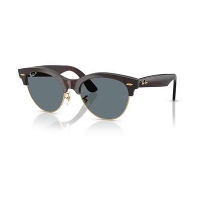 Ray-Ban RB 2341 9903R 54 Clubmaster Way Unisex Oval Kırçıllı Kırmızı Kombine Güneş Gözlüğü
