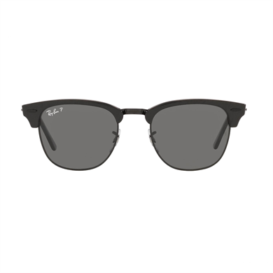 Ray-Ban RB 3016 130548 51 Clubmaster Unisex Polarize Siyah Kare Kemik Güneş Gözlüğü