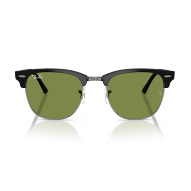 Ray-Ban RB 3016 601S4E 51 Clubmaster Unisex Kare Siyah Kemik Güneş Gözlüğü