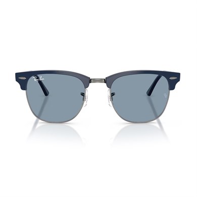 Ray-Ban RB 3016 687956 51 Clubmaster Unisex Kare Mavi Kemik Güneş Gözlüğü