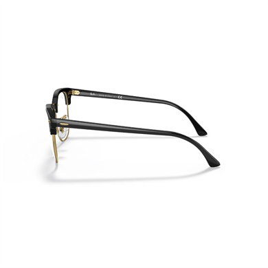 Ray-Ban RB 3016 901BF 49 Clubmaster Unisex Kare Siyah Kemik Güneş Gözlüğü