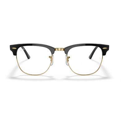 Ray-Ban RB 3016 901BF 49 Clubmaster Unisex Kare Siyah Kemik Güneş Gözlüğü