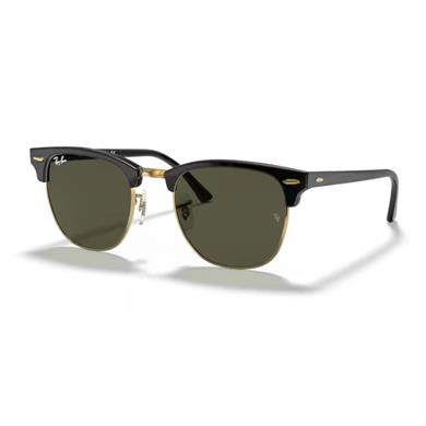 Ray-Ban RB 3016 W0365 49 Clubmaster Unisex Siyah Güneş Gözlüğü
