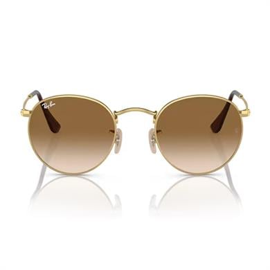 Ray-Ban RB 3447 00151 50 Unisex Altın Yuvarlak Metal Güneş Gözlüğü