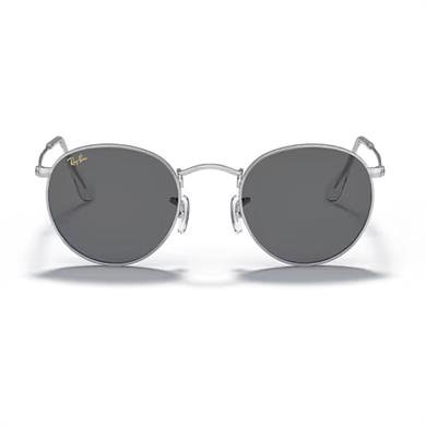Ray-Ban RB 3447 9198B1 53 Round Metal Unisex Yuvarlak Gümüş Güneş Gözlüğü
