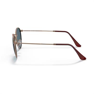 Ray-Ban RB 3447 9230R5 47 Unisex Bronz Yuvarlak Metal Güneş Gözlüğü