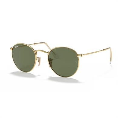 Ray-Ban RB 3447N 001 50 Unisex Altın Yuvarlak Metal Güneş Gözlüğü