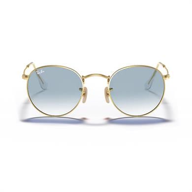 Ray-Ban RB 3447N 0013F 50 Round Metal Unisex Gold Yuvarlak Güneş Gözlüğü