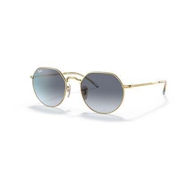 Ray-Ban RB 3565 00186 51 Jack Unisex Gold Metal Güneş Gözlüğü