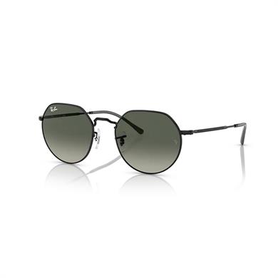 Ray-Ban RB 3565 00271 53 Jack Unisex Siyah Metal Güneş Gözlüğü