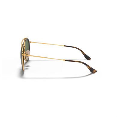 Ray-Ban RB 3647N 001 51 Unisex Yuvarlak Gold Metal Güneş Gözlüğü