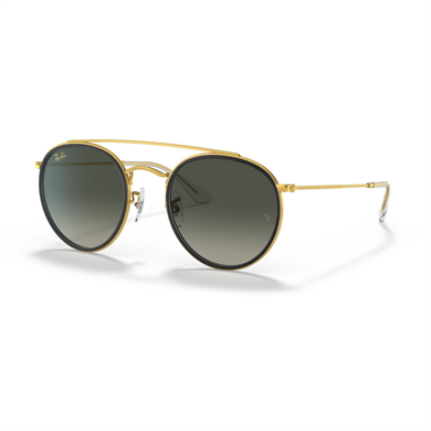 Ray-Ban RB 3647N 923871 51 Unisex Yuvarlak Degrade Gold Metal Güneş Gözlüğü