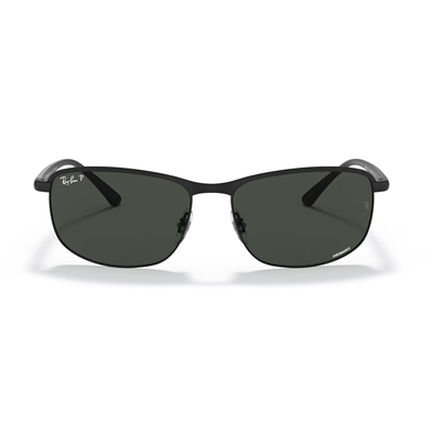 Ray-Ban RB 3671CH 186K8 60 Chromance Unisex Polarize Yastık Siyah Metal Güneş Gözlüğü