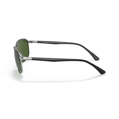 Ray-Ban RB 3671CH 9144P1 60 Chromance Unisex Polarize Yastık Siyah Metal Güneş Gözlüğü