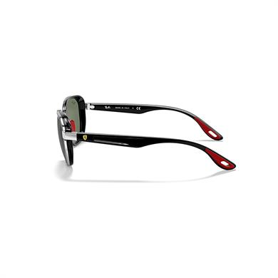 Ray-Ban RB 3674M F00771 51 Scuderia Ferrari Unisex Geometrik Gümüş Metal Güneş Gözlüğü