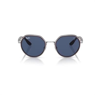 Ray-Ban RB 3703M F07780 51 Scuderia Ferrari Unisex Geometrik Gri Metal Güneş Gözlüğü