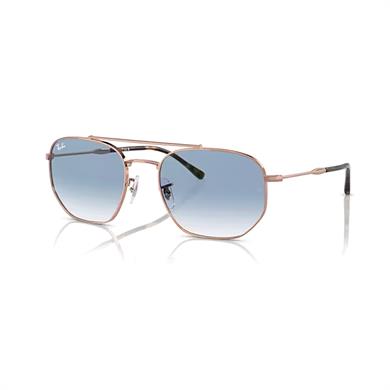 Ray-Ban RB 3707 92023F 57 Unisex Geometrik Rose Gold Metal Güneş Gözlüğü