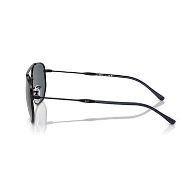 Ray-Ban RB 3707 9257R5 57 Uinisex Geometrik Siyah Metal Güneş Gözlüğü