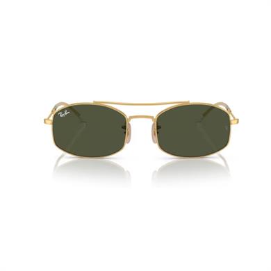 Ray-Ban RB 3719 00131 51 Unisex Oval Gold Metal Güneş Gözlüğü