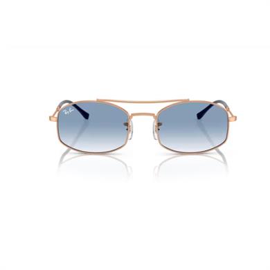 Ray-Ban RB 3719 92623F 51 Unisex Oval Rose Gold Metal Güneş Gözlüğü