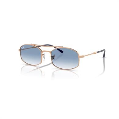 Ray-Ban RB 3719 92623F 54 Unisex Oval Rose Gold Metal Güneş Gözlüğü