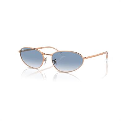 Ray-Ban RB 3734 92023F 56 Unisex Geometrik Rose Gold Metal Güneş Gözlüğü