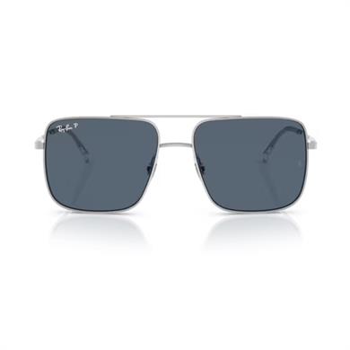 Ray-Ban RB 3758 0032 V 56 Ari Unisex Pilot Gri Metal Güneş Gözlüğü