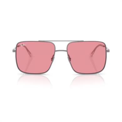 Ray-Ban RB 3758 00484 54 Ari Erkek Pilot Gri Metal Güneş Gözlüğü