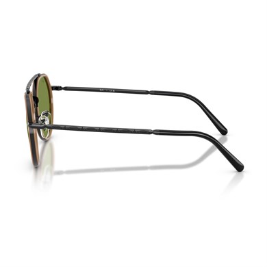 Ray-Ban RB 3765 92794E 53 Unisex Geometrik Siyah Metal Güneş Gözlüğü