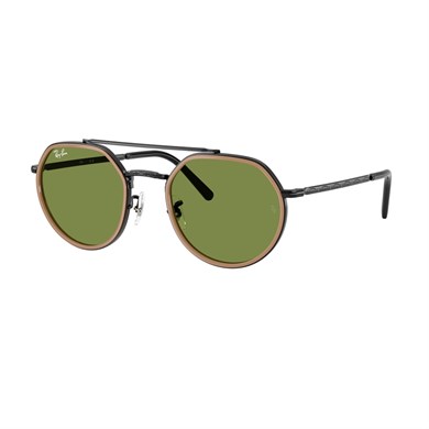 Ray-Ban RB 3765 92794E 53 Unisex Geometrik Siyah Metal Güneş Gözlüğü