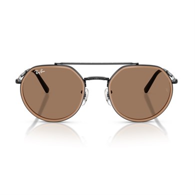 Ray-Ban RB 3765 927973 53 Unisex Geometrik Siyah Metal Güneş Gözlüğü