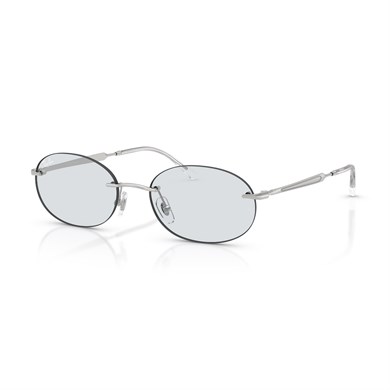 Ray-Ban RB 3767 003MF 54 Transitions ® Color Touch Unisex Oval Gümüş Metal Güneş Gözlüğü