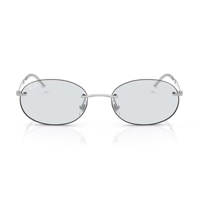 Ray-Ban RB 3767 003MF 54 Transitions ® Color Touch Unisex Oval Gümüş Metal Güneş Gözlüğü