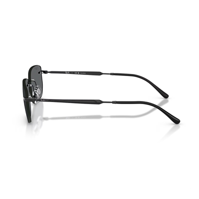 Ray-Ban RB 3768 00281 56 Unisex Polarize Geometrik Siyah Metal Güneş Gözlüğü