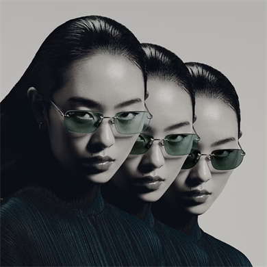 Ray-Ban RB 3768 003M1 56 Transitions ® Color Touch Unisex Geometrik Gümüş Metal Güneş Gözlüğü