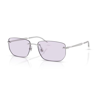 Ray-Ban RB 3768 003MH 56 Transitions ® Color Touch Unisex Geometrik Gümüş Metal Güneş Gözlüğü
