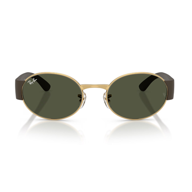Ray-Ban RB 3770 00131 52 Unisex Oval Gold Metal Güneş Gözlüğü