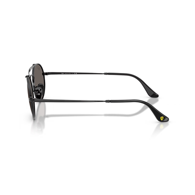Ray-Ban RB 3775M F134B1 54 Scuderia Ferrari Unisex Oval Siyah Metal Güneş Gözlüğü