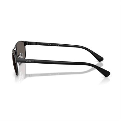 Ray-Ban RB 3778 002B1 57 Unisex Geometrik Siyah Metal Güneş Gözlüğü