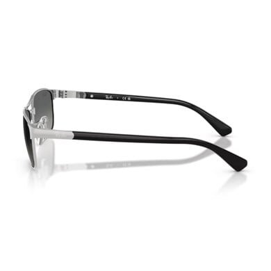 Ray-Ban RB 3778 00371 57 Unisex Geometrik Gümüş Metal Güneş Gözlüğü