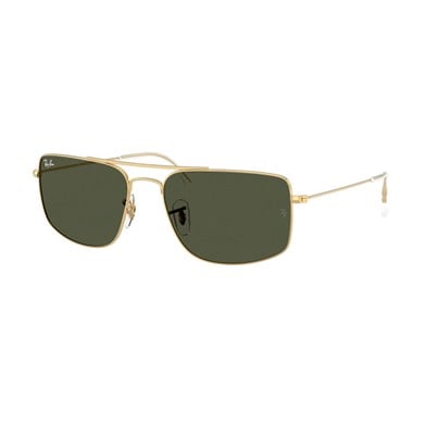 Ray-Ban RB 3779 00131 56 Explorer 3 Unisex Kare Gold Metal Güneş Gözlüğü