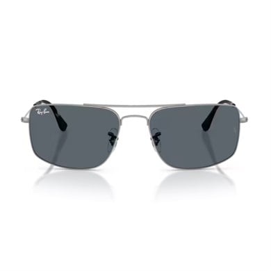 Ray-Ban RB 3779 004R5 56 Explorer 3 Unisex Kare Gri Metal Güneş Gözlüğü