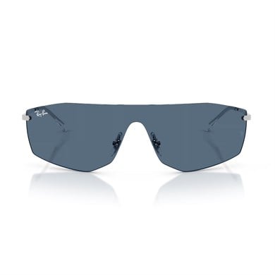 Ray-Ban RB 3781 00380 41 Unisex Yastık Gümüş Blok Cam Metal Güneş Gözlüğü