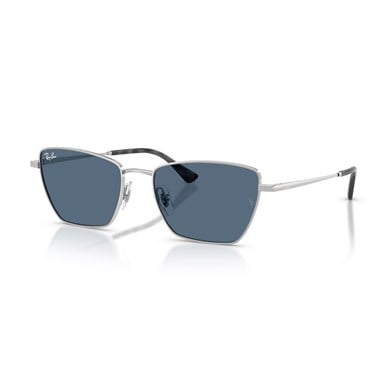Ray-Ban RB 3783 00380 53 Unisex Geometrik Gümüş Metal Güneş Gözlüğü