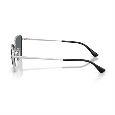 Ray-Ban RB 3783 00381 53 Unisex Polarize Geometrik Gümüş Metal Güneş Gözlüğü