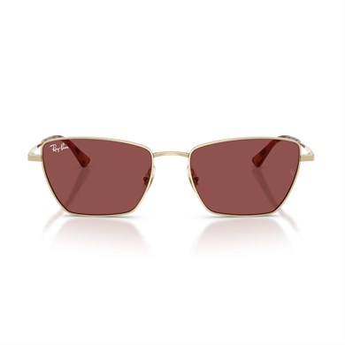 Ray-Ban RB 3783 921375 53 Unisex Geometrik Gold Metal Güneş Gözlüğü