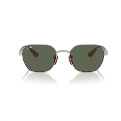 Ray-Ban RB 3794M F03171 54 Scuderia Ferrari Unisex Geometrik Gri Metal Güneş Gözlüğü