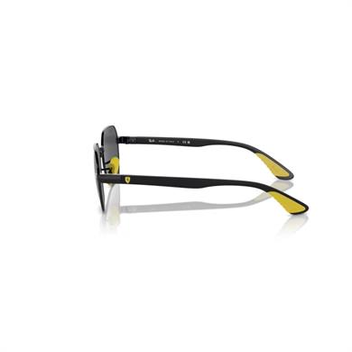 Ray-Ban RB 3794M F09487 54 Scuderia Ferrari Unisex Geometrik Siyah Metal Güneş Gözlüğü